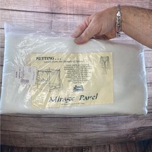 jcpenney White Mirage Netting Panel